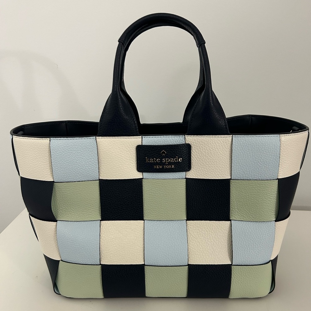 COPY - Kate Spade Basket Woven Leather Tote